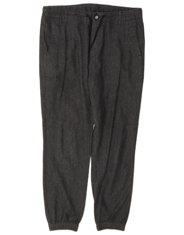 Massimo Dutti Ανδρικό παντελόνι Chino EU 42 Large W32 L28 Grey Pearringbone