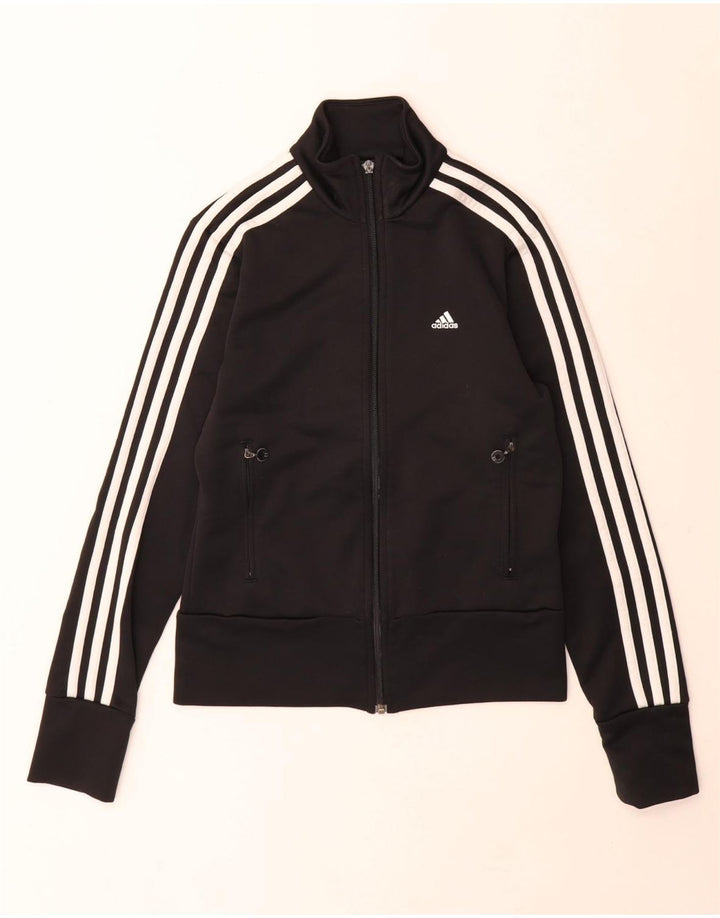 Adidas γυναικεία φόρμα UK 10 Small Black Polyester