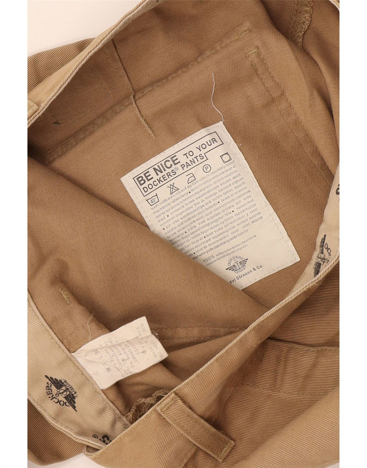 Dockers Ανδρικό ίσιο παντελόνι Cargo W31 L30 Καφέ Βαμβακερό