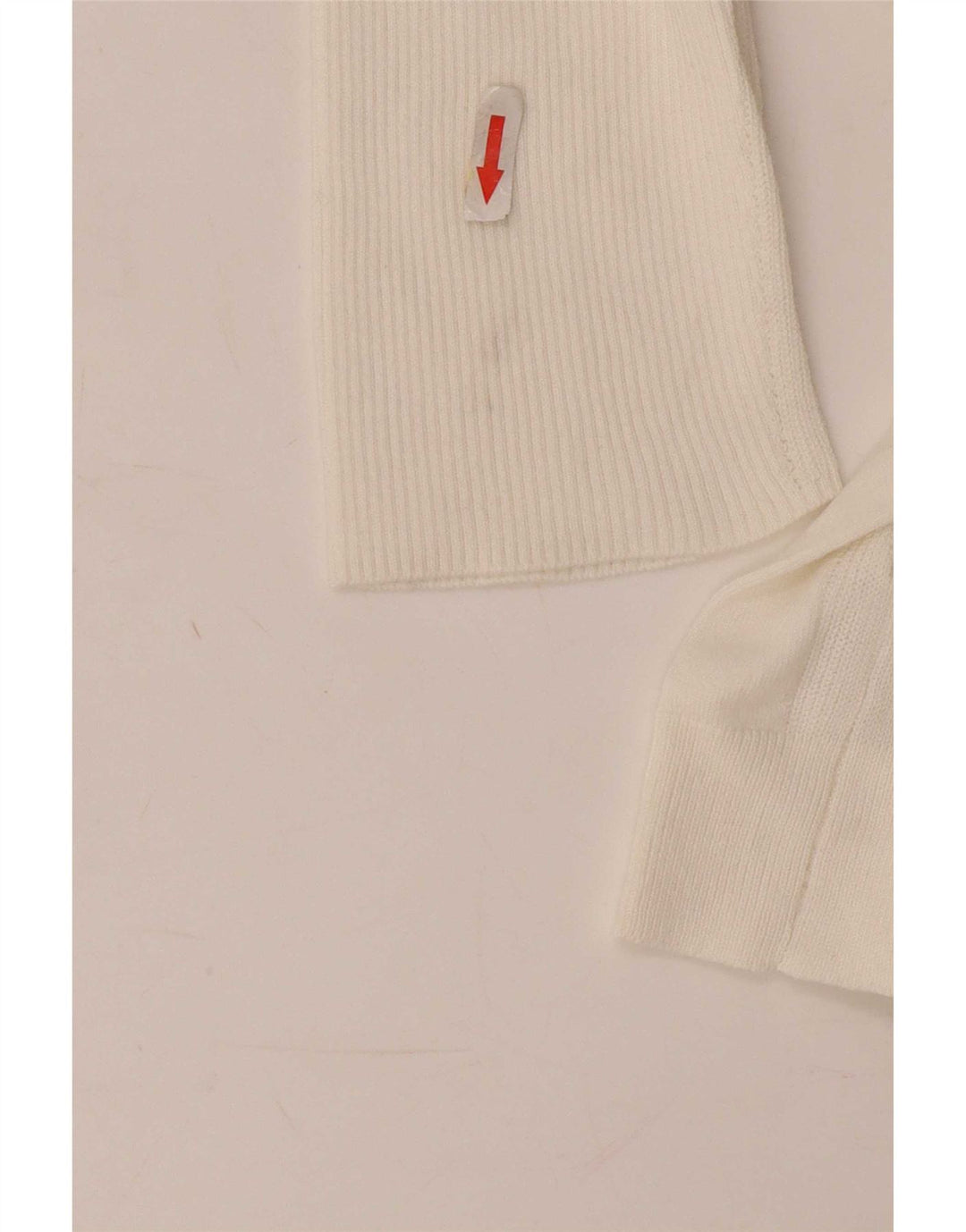 Marks & Spencer Γυναικείο πουλόβερ με λαιμόκαυστο UK 10 Small White