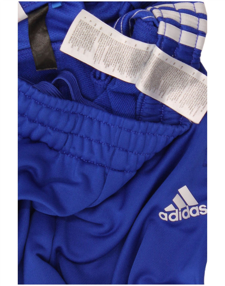 Παντελόνι αθλητικής φόρμας ADIDAS Boys Aeroready 9-10 ετών Μπλε Πολυεστέρας
