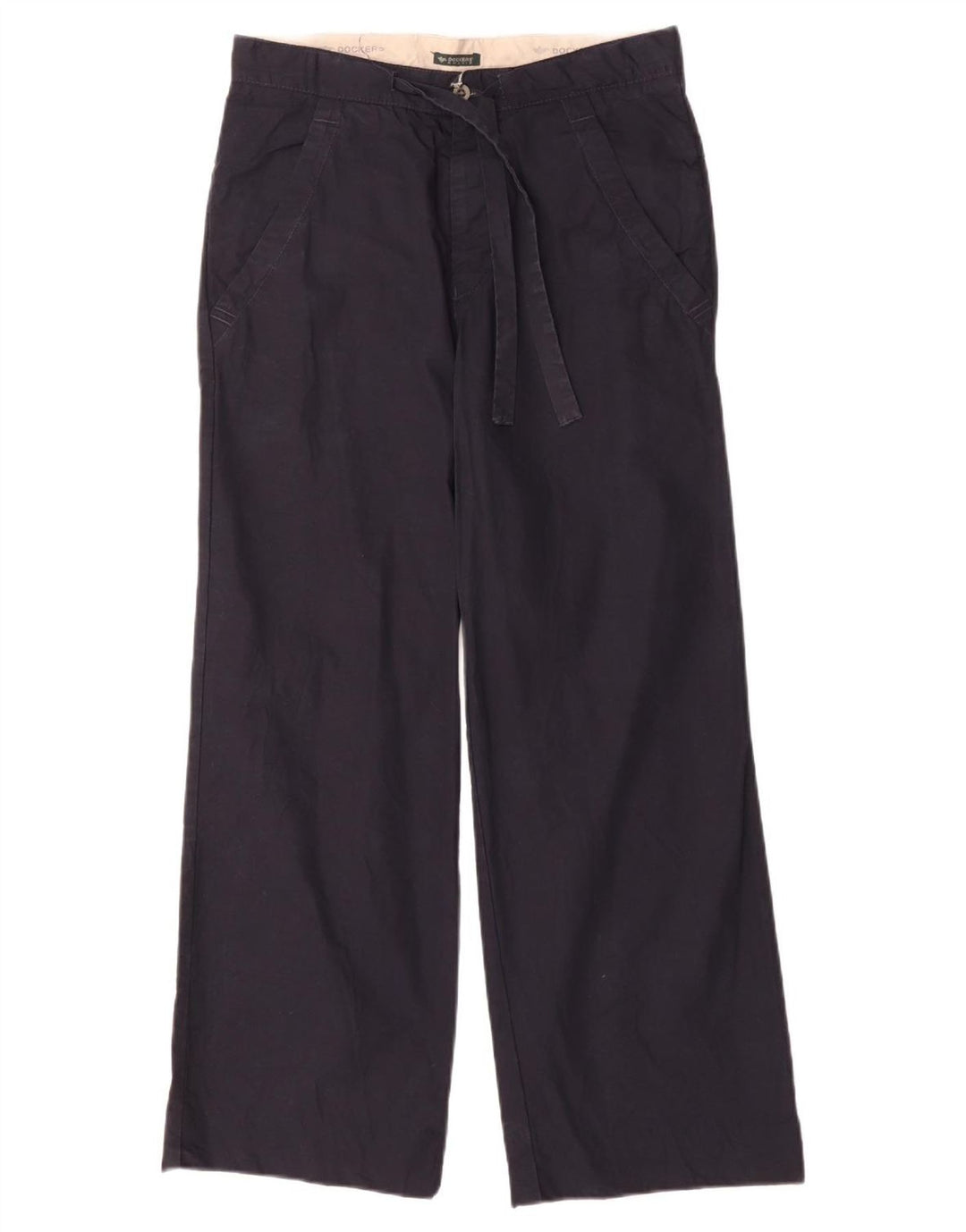 DOCKERS Ανδρικό Χακί Παντελόνι Chino Μικρό W29 L28 Navy Blue