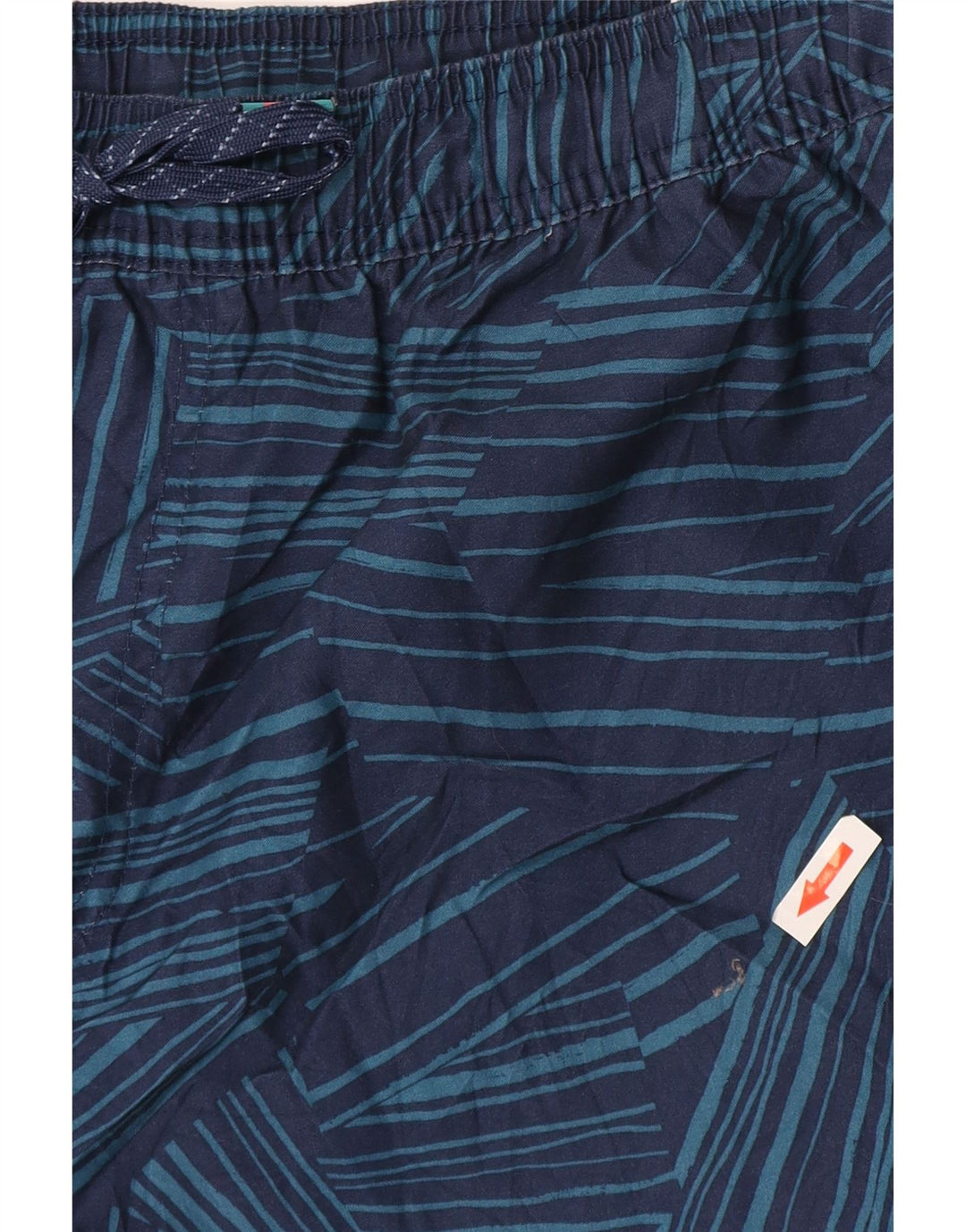 Ανδρικό σορτς κολύμβησης Quiksilver XL Navy Blue Geometric Polyester