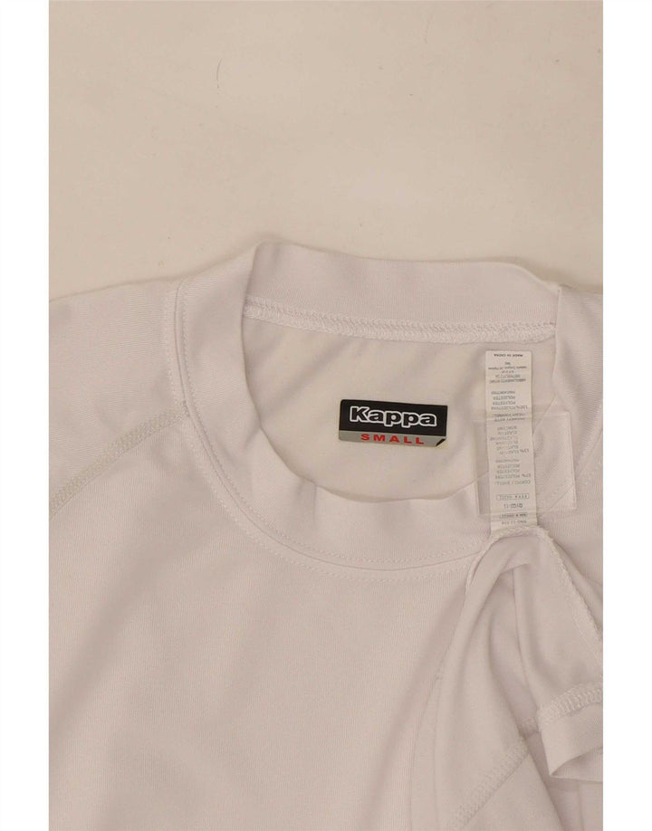 Ανδρικό T-Shirt Kappa Top Small White Polyester