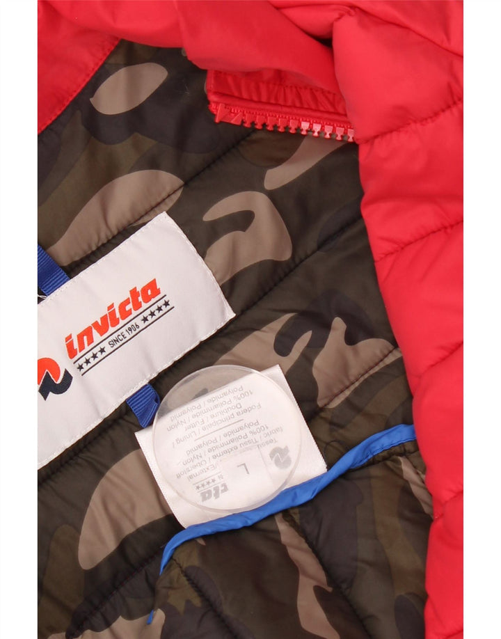 Invicta Γυναικεία επένδυση Gilet UK 16 Large Red Polyamide
