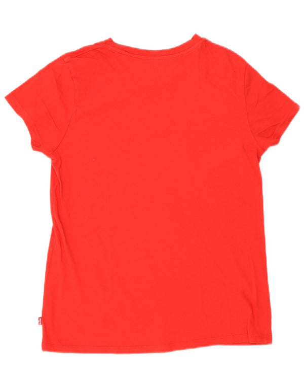 Γυναικείο γραφικό μπλουζάκι Levi's Top UK 10 Small Red