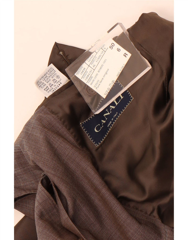 Canali Ανδρικό σακάκι 3 κουμπιών σακάκι IT 50 μεγάλο γκρι μαλλί