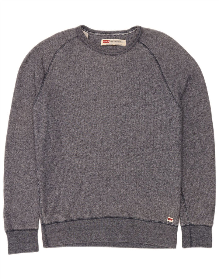 Ανδρικό φούτερ Levi's Standard Fit Jumper Small Navy Blue από βαμβάκι