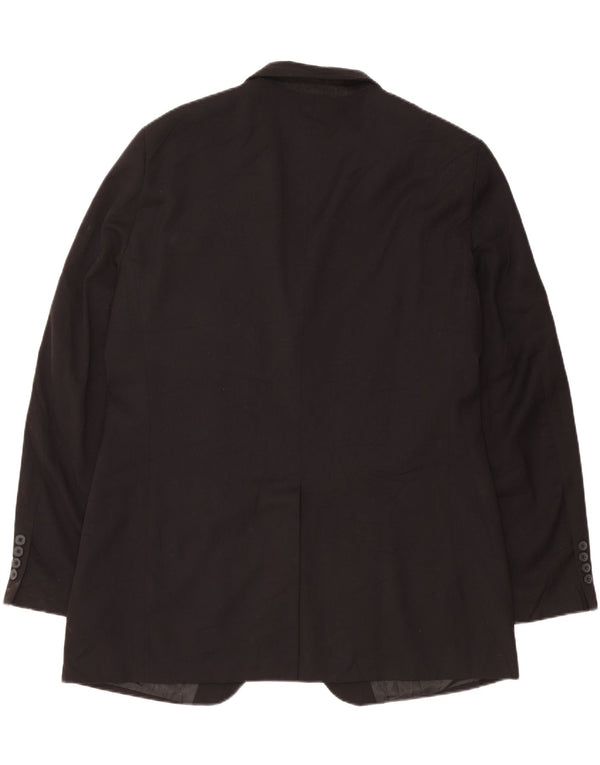 DOCKERS Ανδρικό σακάκι σακάκι με 2 κουμπιά UK 42 XL Μαύρο πολυεστέρα