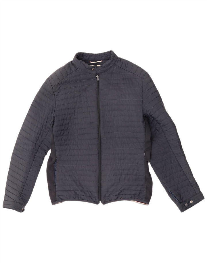Colmar Ανδρικό Bomber Jacket IT 52 Large Navy Blue Polyester