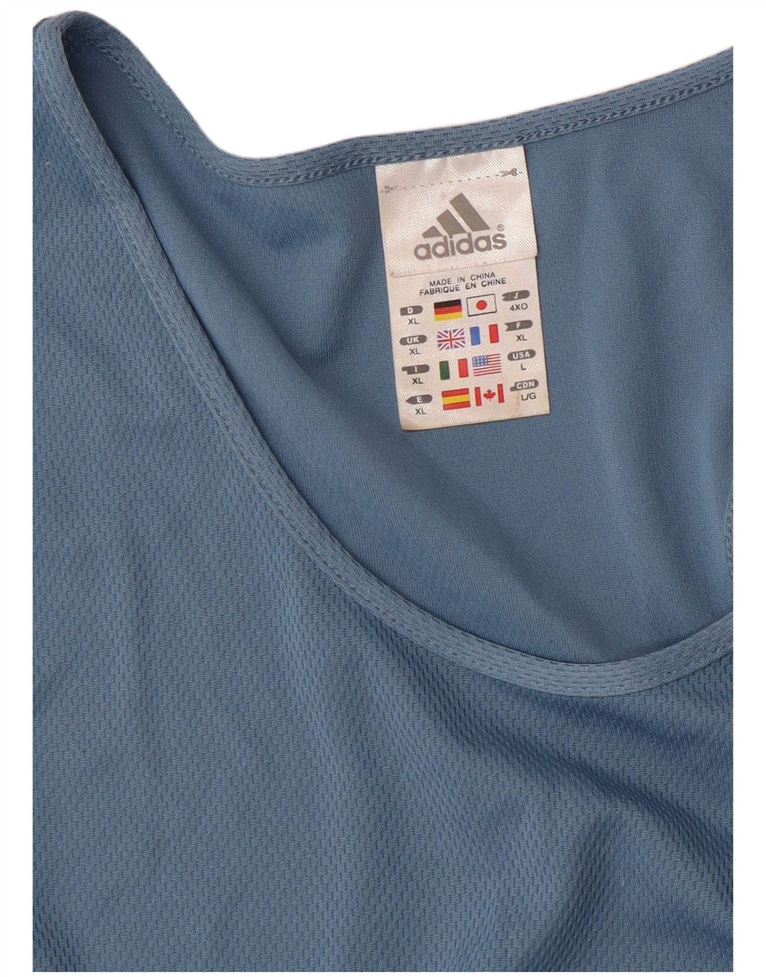 Ανδρικό γιλέκο Adidas XL Μπλε πολυεστέρας