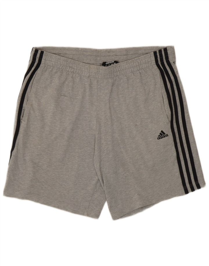 Ανδρικό σορτς Adidas Climalite Sport Small γκρι βαμβακερό
