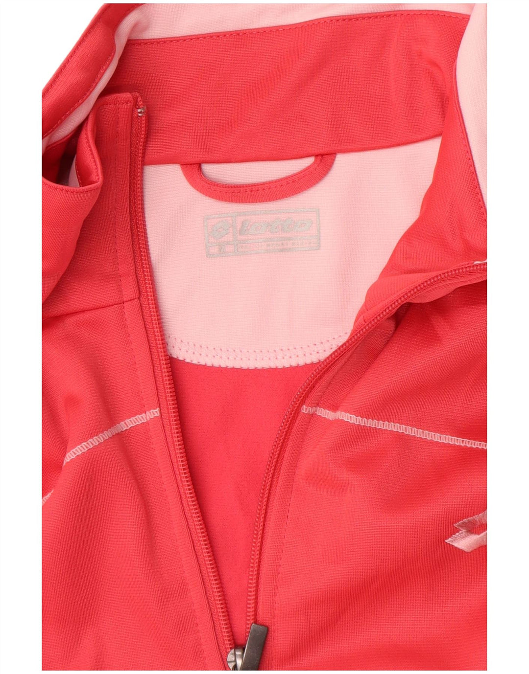 Γυναικεία αθλητική φόρμα LOTTO Top Jacket UK 14 Medium Red