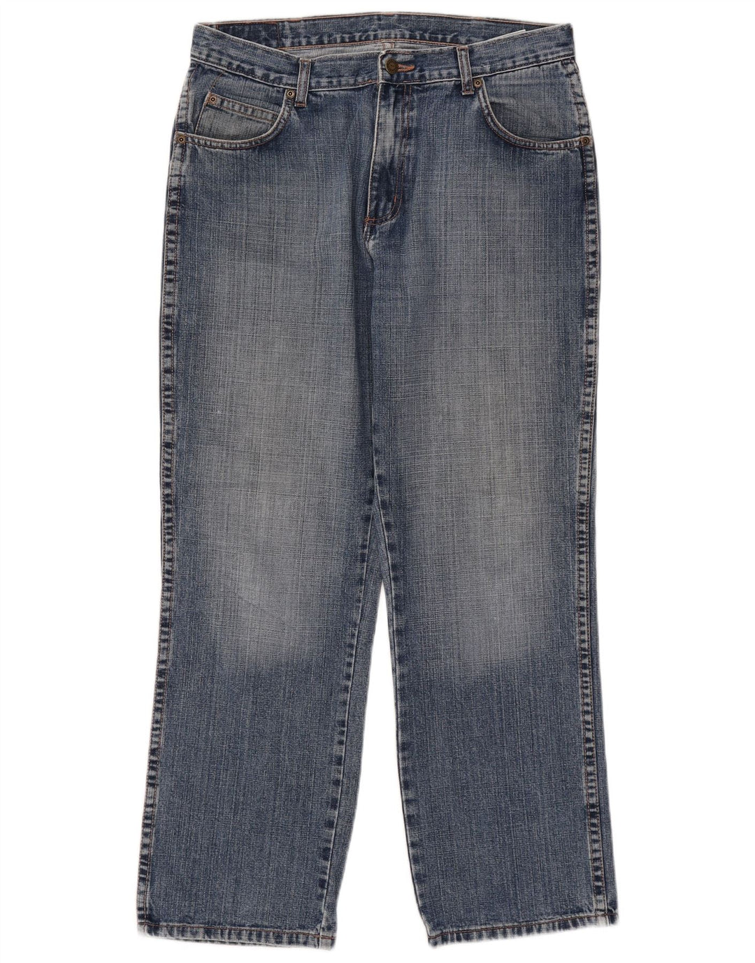 Ανδρικό τζιν ίσιο Wrangler Regular Fit W34 L30 Μπλε βαμβακερό
