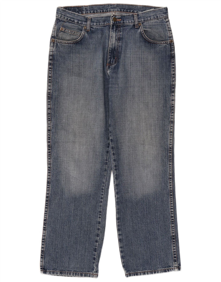 Ανδρικό τζιν ίσιο Wrangler Regular Fit W34 L30 Μπλε βαμβακερό