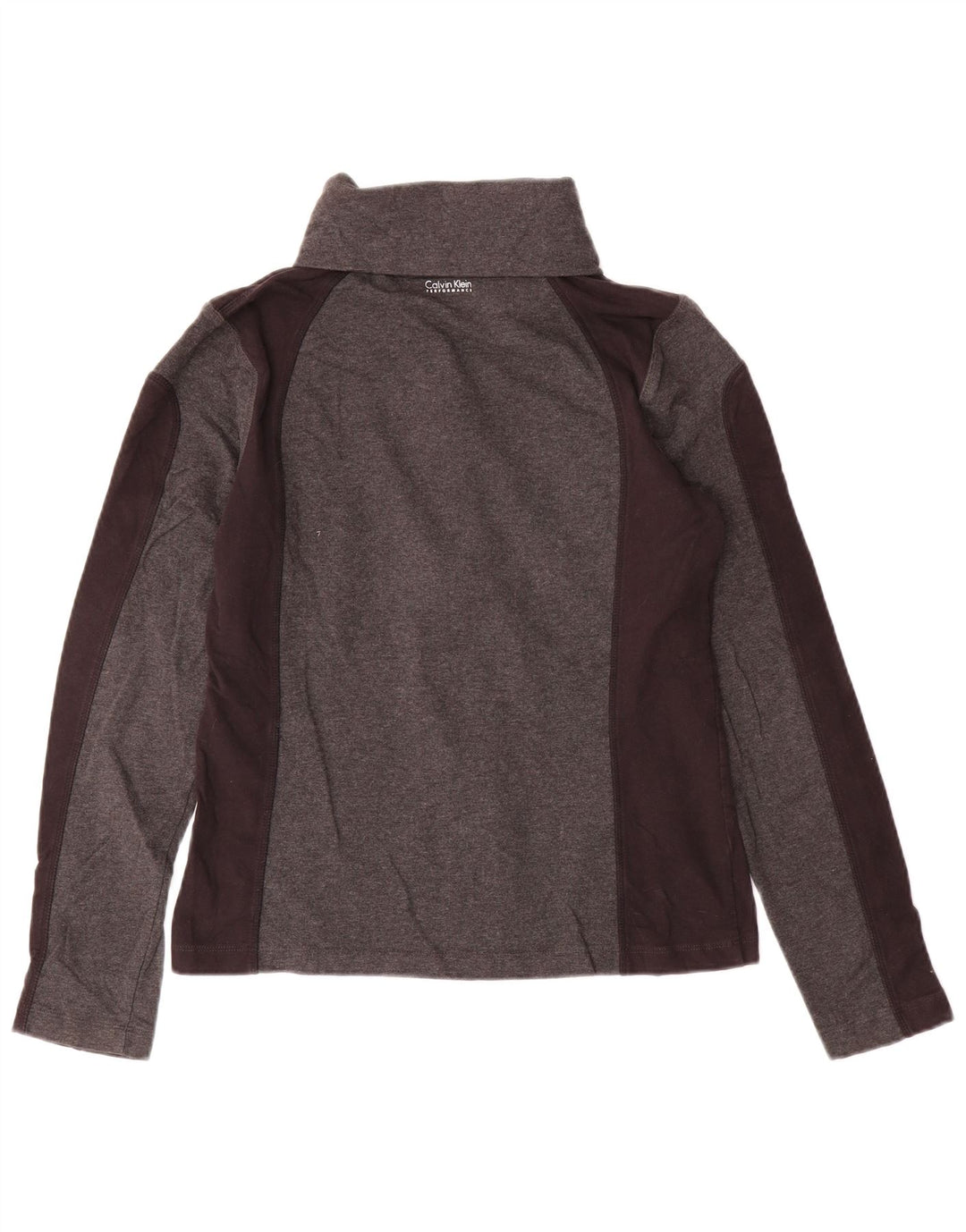 Γυναικεία αθλητική φόρμα CALVIN KLEIN Top Jacket UK 14 Large Grey