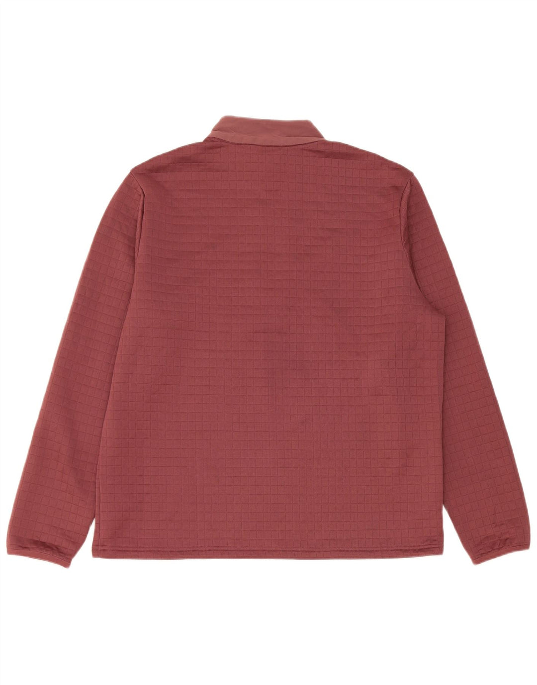 Ανδρική φόρμα πουλόβερ με φερμουάρ Adidas Top Large Βουργουνδί Πολυεστέρας