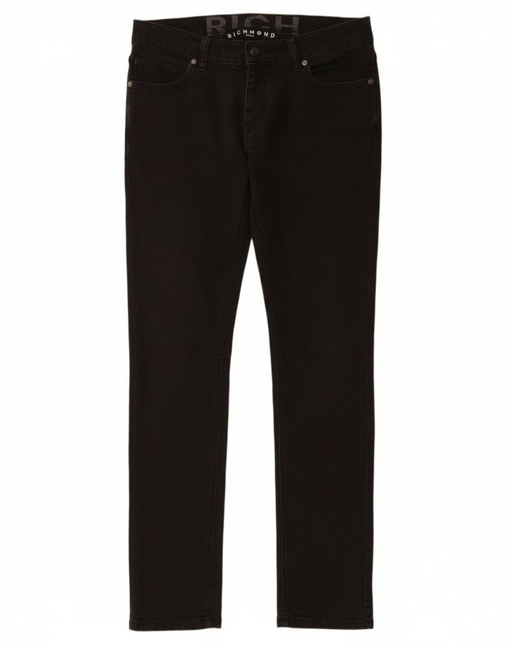 Richmond Γυναικείο Slim Jeans W30 L32 Μαύρο βαμβακερό