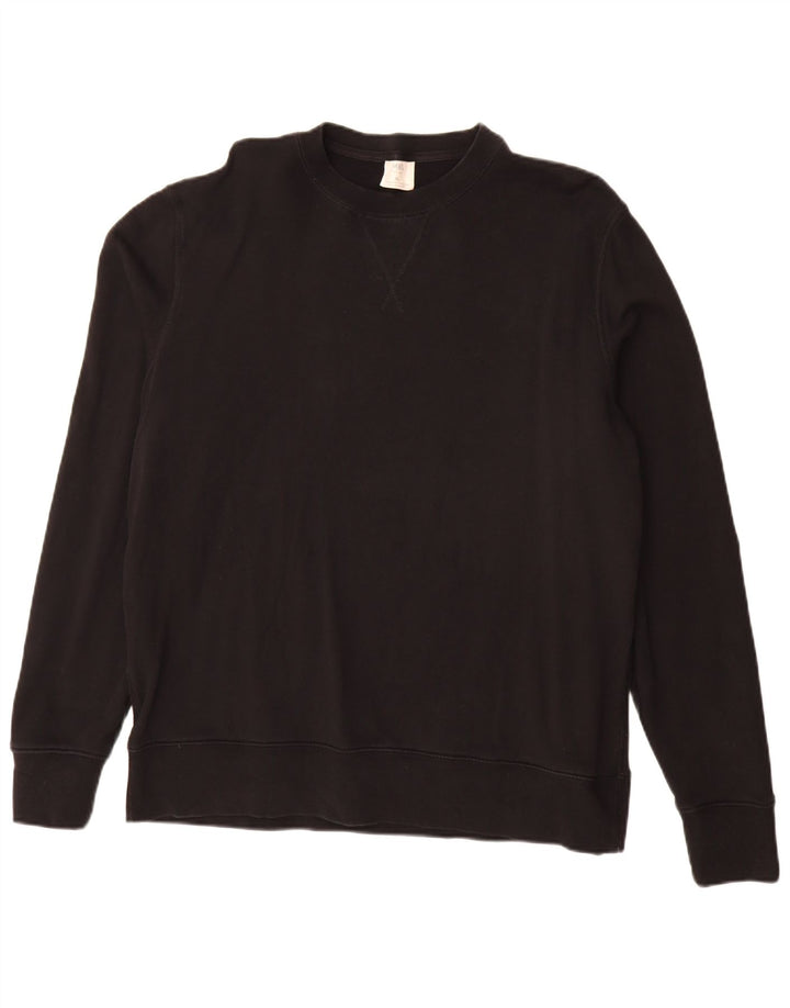 Ανδρικό φούτερ Marks & Spencer Jumper XL Μαύρο βαμβακερό