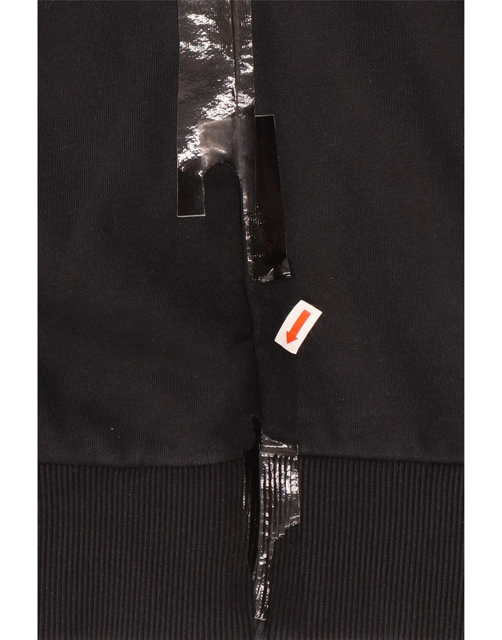 Diesel Boys Graphic Φούτερ Jumper 15-16 ετών Μαύρο Βαμβακερό