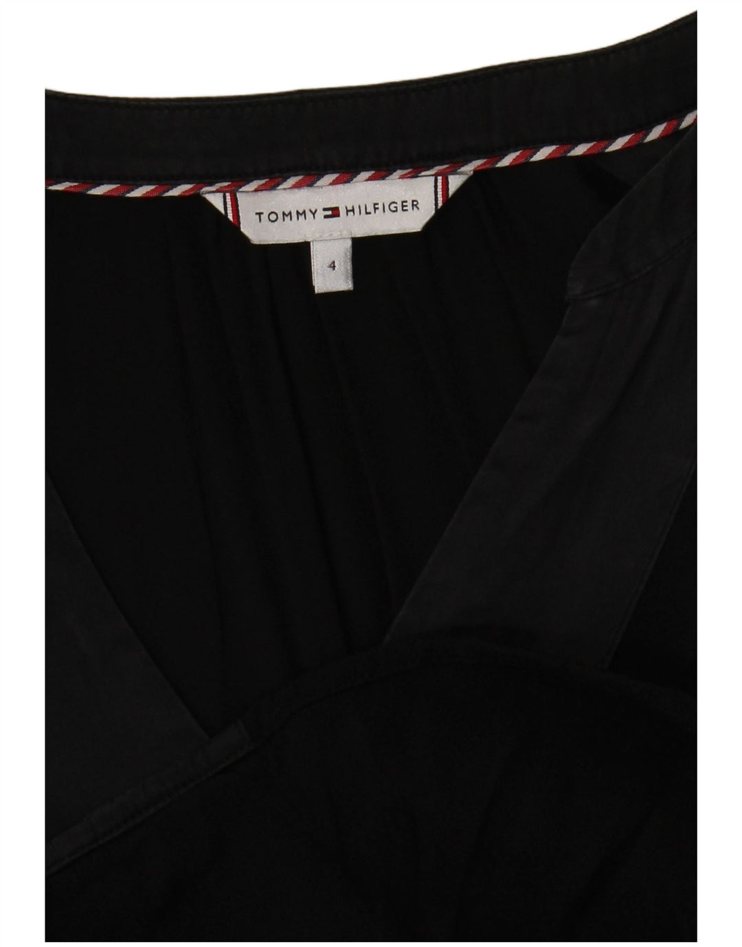 Γυναικεία μακρυμάνικη μπλούζα Tommy Hilfiger Top US 4 Small Black