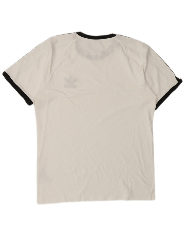 Ανδρικό T-Shirt ADIDAS Top XS Λευκό βαμβακερό