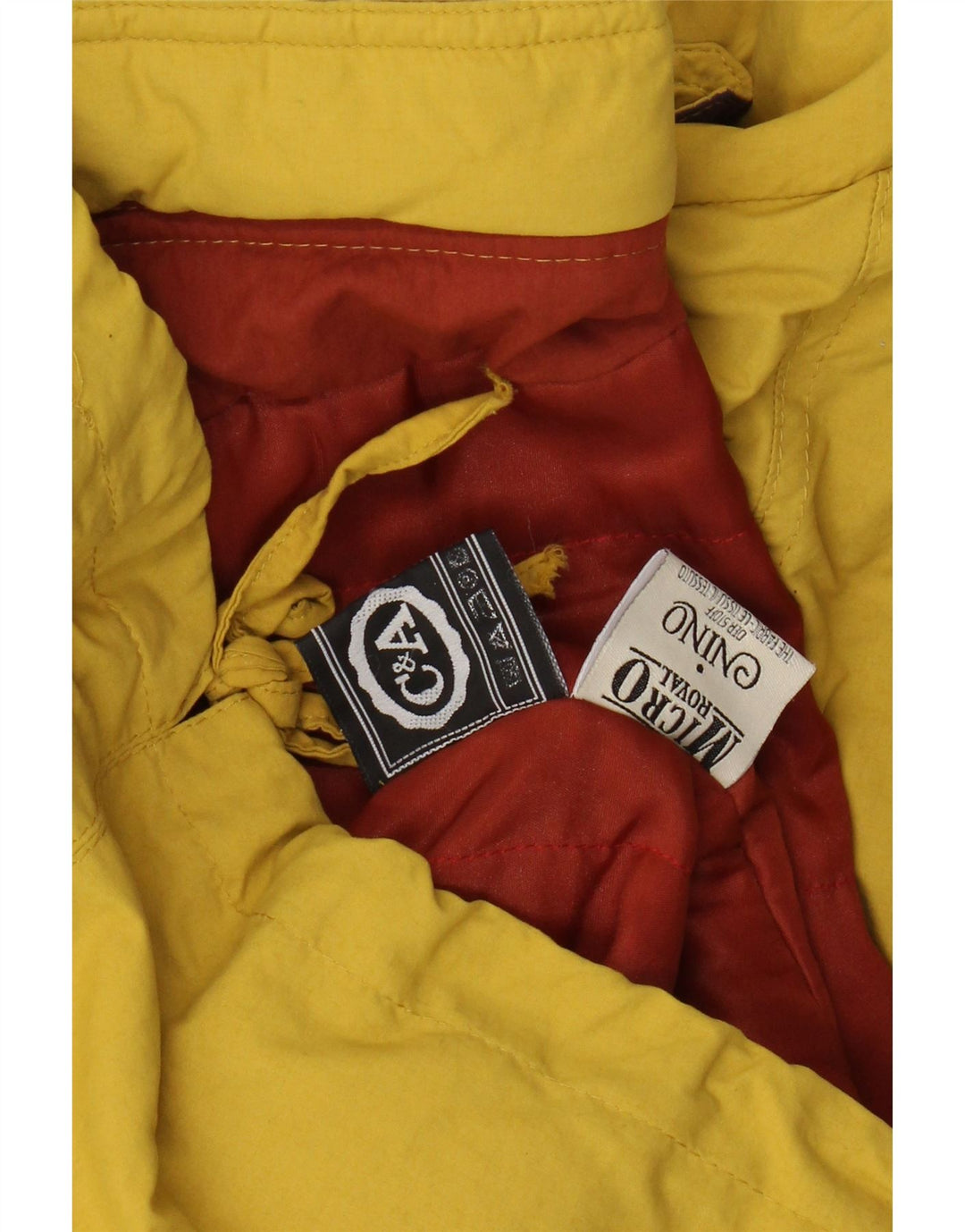 Ανδρικό μπουφάν βροχής C & A UK 18 XL Yellow Nylon