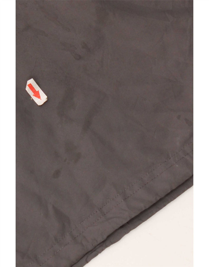 Champion Ανδρικό γραφικό μπουφάν βροχής με κουκούλα UK 42 XL Grey Polyester