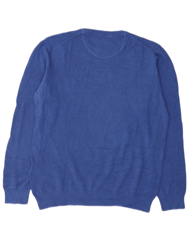 Ανδρικό πουλόβερ Gant Crew Neck Jumper XL Μπλε βαμβακερό