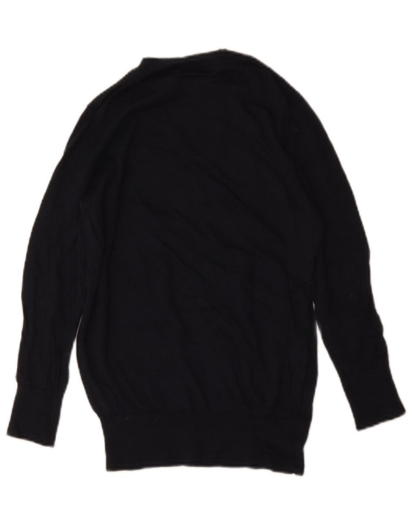 Γυναικείο πουλόβερ Gap Crew Neck Jumper UK 10 Small Navy Blue Wool