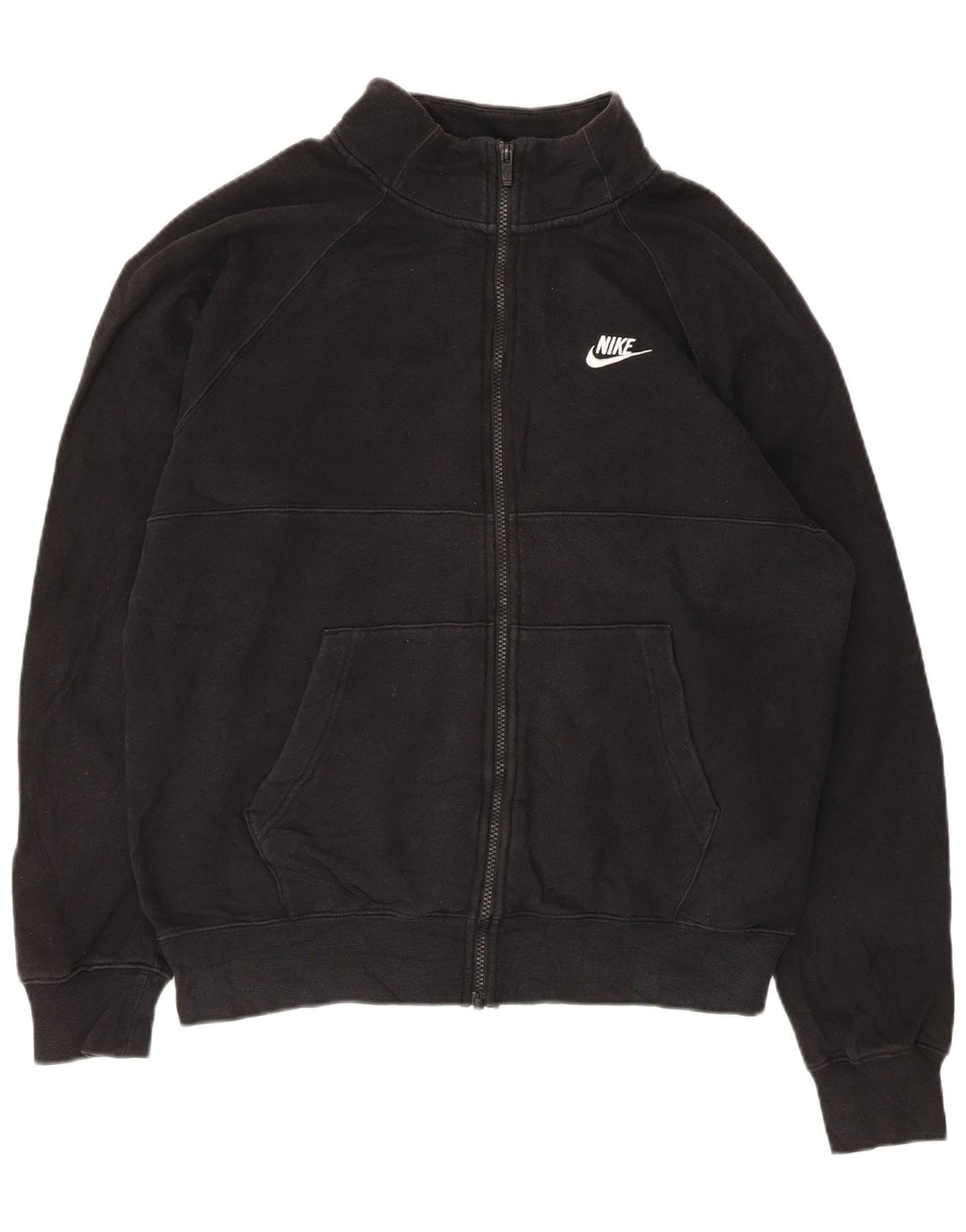Ανδρική φόρμα Nike Μπουφάν μεσαίο μαύρο βαμβακερό