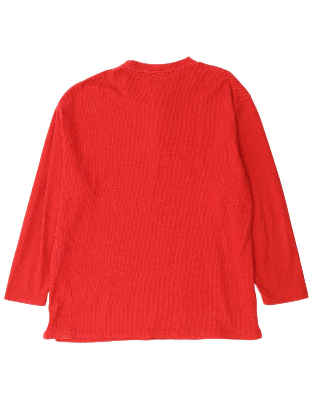 IZOD Ανδρικά Sleepwear Top Μακρυμάνικο XL Κόκκινο βαμβακερό