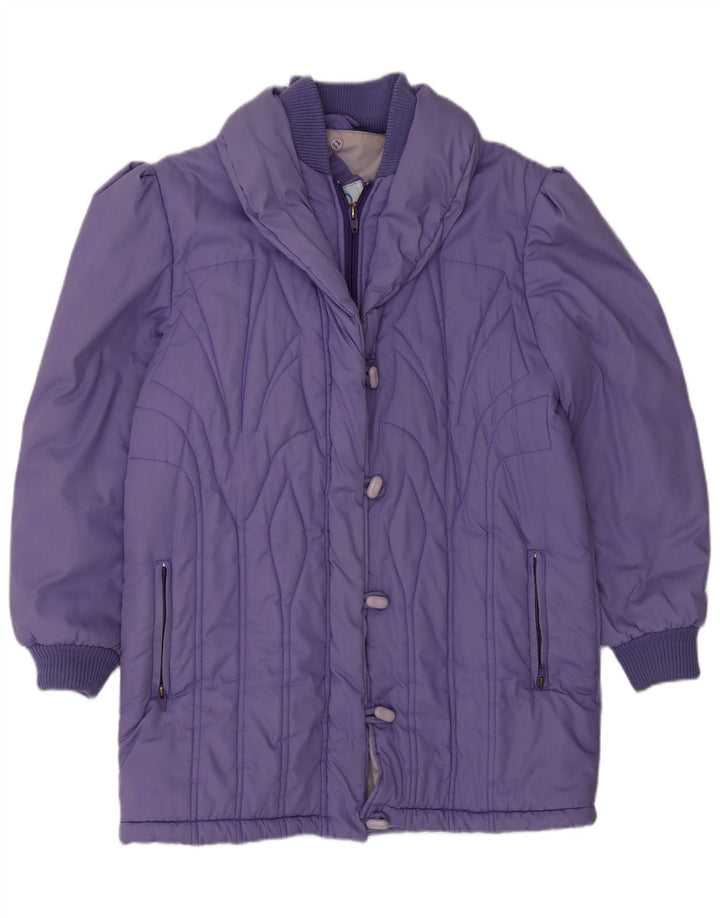 Γυναικείο παλτό Univers EU 42 Large Purple Polyester