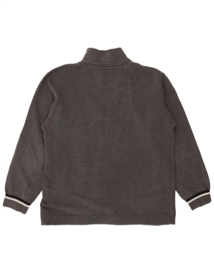 Ανδρικό φούτερ CHAMPION με φερμουάρ Jumper XL Γκρι βαμβακερό