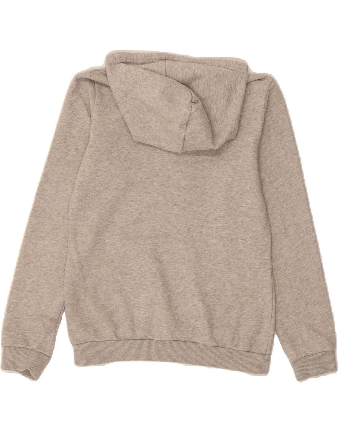 PUMA Boys Graphic Hoodie Jumper 13-14 Years Grey Vintage Puma and Second-Hand Puma from Messina Hembry 