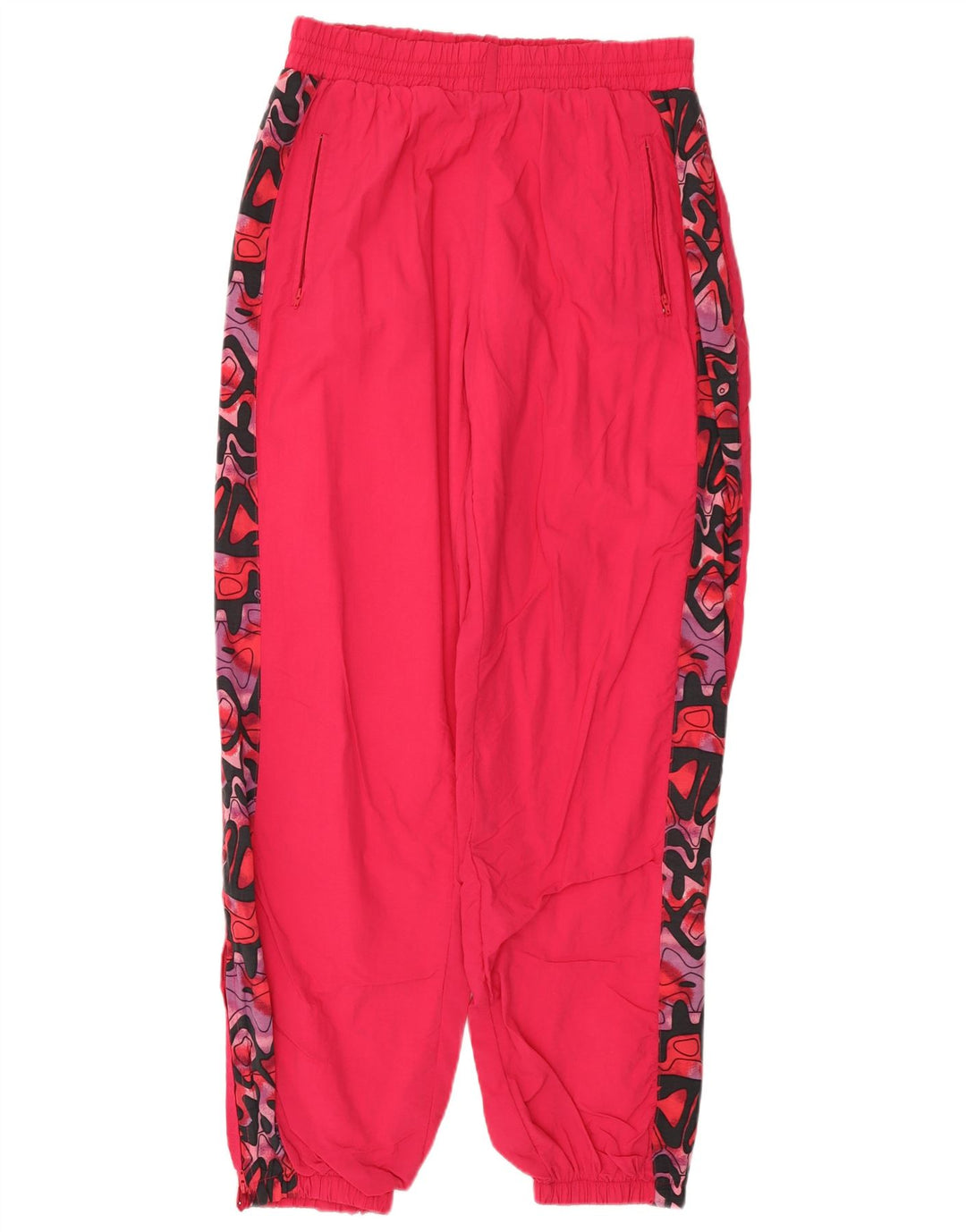 SHAMP Γυναικεία αθλητική φόρμα παντελόνι Joggers UK 14 Medium Pink Colourblock