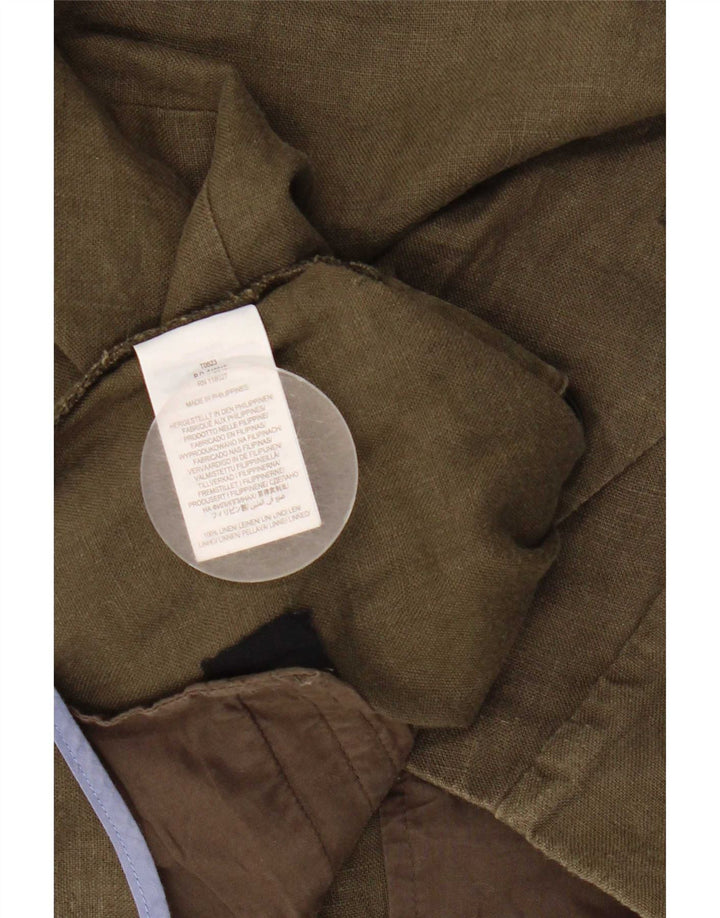 Boden Γυναικείο σορτς Chino UK 12 Medium W32 Χακί Λινό