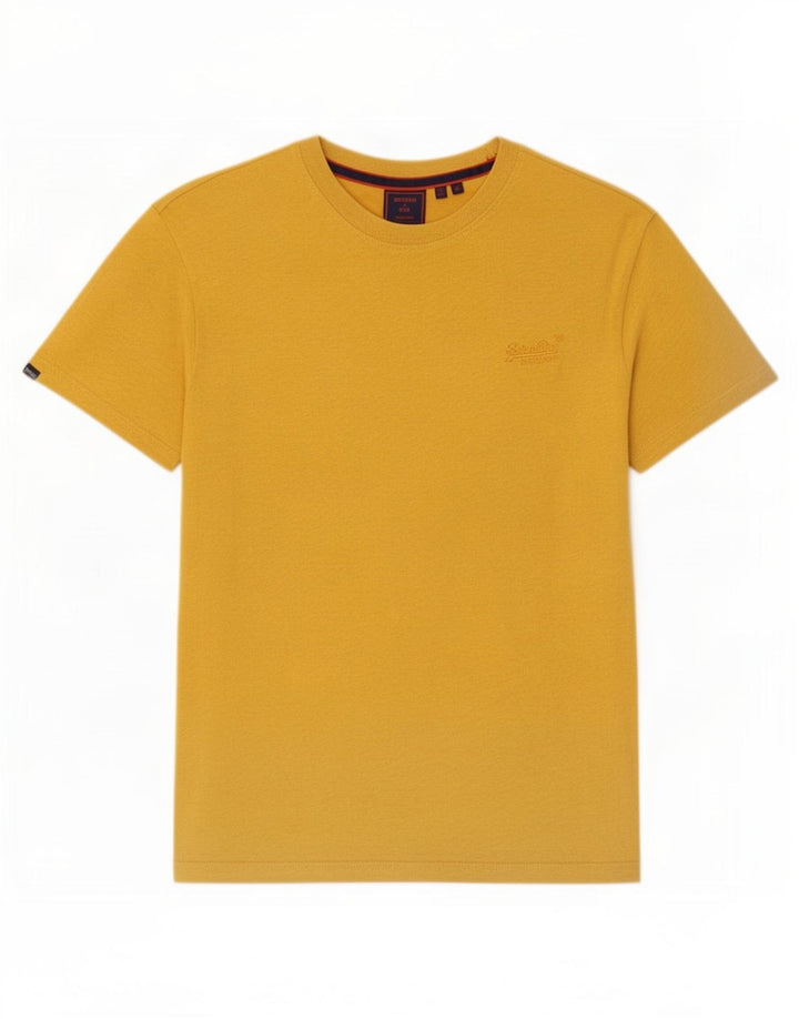 Ανδρικό T-Shirt Superdry Top Μεσαίο κίτρινο βαμβακερό