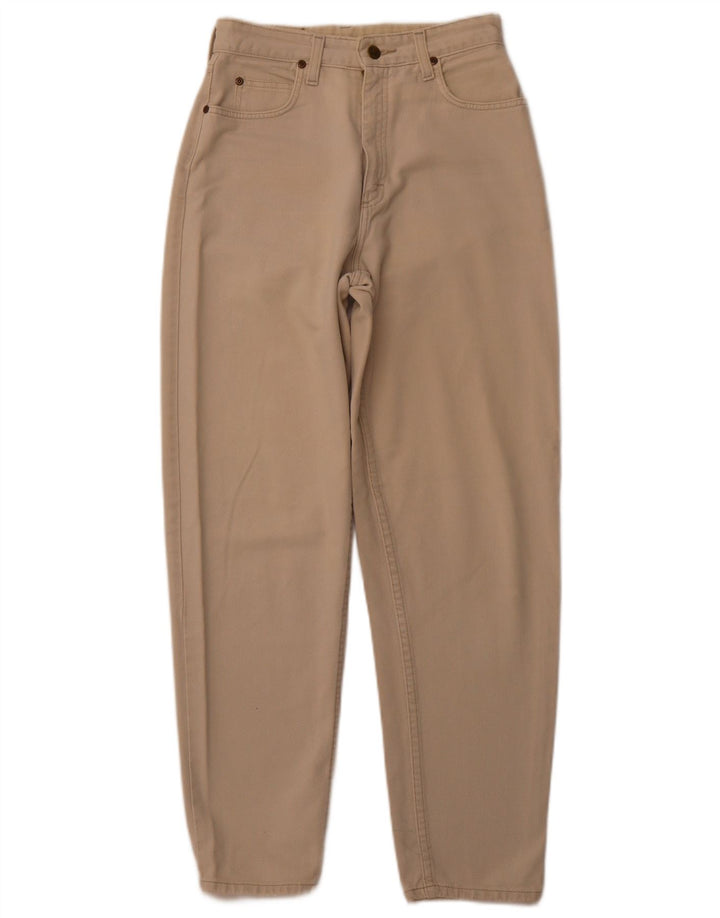 Γυναικείο ψηλόμεσο τζιν LEE κωνικό W26 L28 Μπεζ