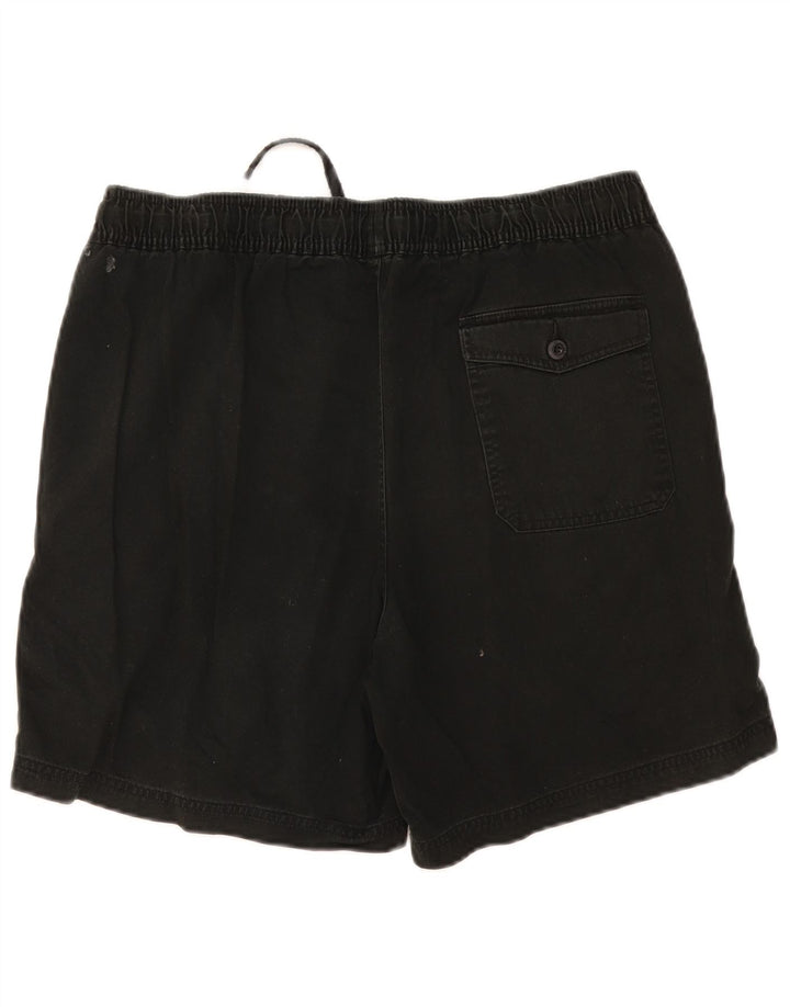 MARKS & SPENCER Ανδρικό σορτς Chino μεγάλο W34 μαύρο βαμβακερό
