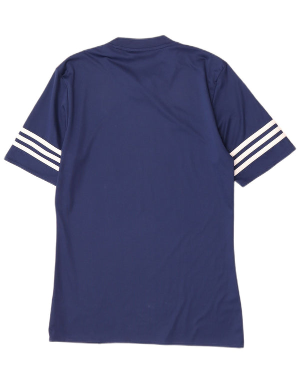 Adidas Ανδρικό T-Shirt Climalite Top Small Navy Blue Polyester