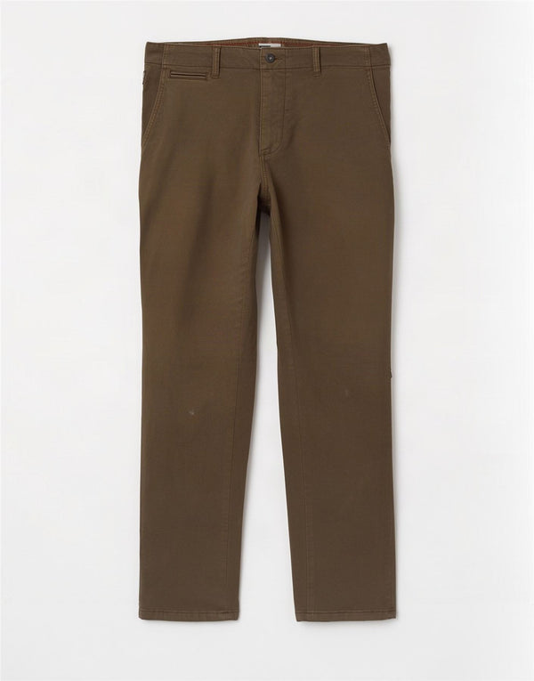 Napapijri Ανδρικό παντελόνι Geographic Slim Chino W33 L33 Καφέ