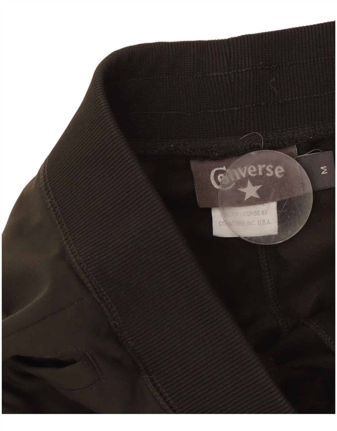 Γυναικεία αθλητική φόρμα CONVERSE γραφικά παντελόνια Joggers UK 14 Medium Grey