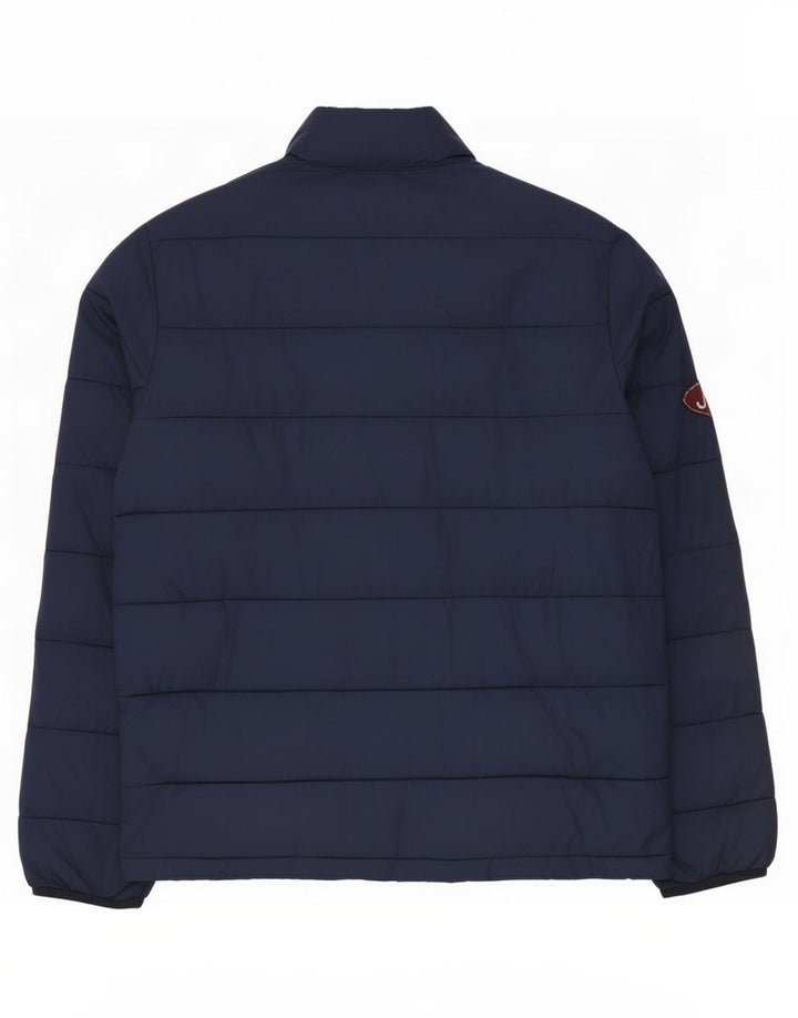 Jack Wills Ανδρικό μπουφάν UK 40 Large Navy Blue Nylon