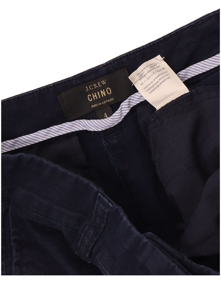 Γυναικείο σορτς Chino J. Crew US 4 Small W28 Navy Blue Cotton