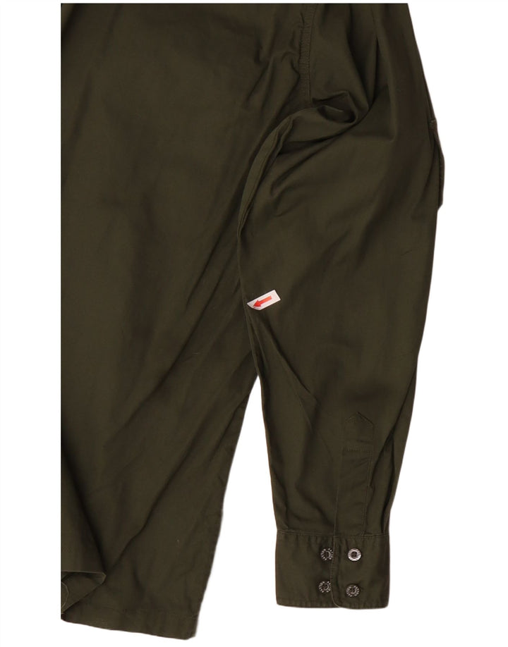 Ανδρικό στρατιωτικό πουκάμισο PATTON XL Χακί βαμβακερό