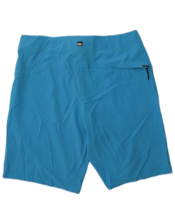 QUIKSILVER Mens Swimming Shorts Large  Blue Polyester