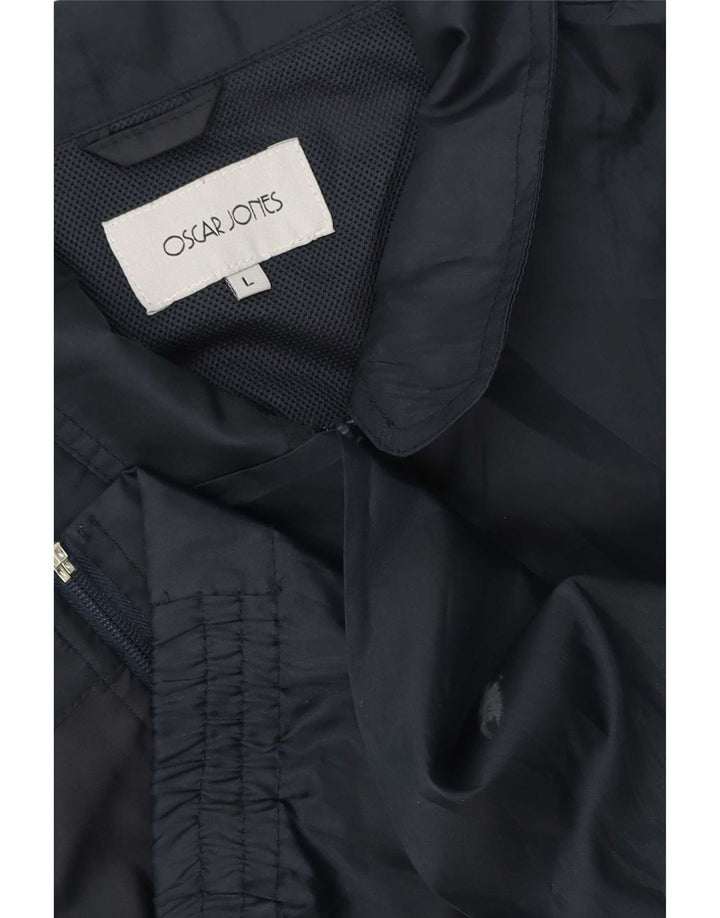 Ανδρικό μπουφάν Oscar Jones UK 40 Large Navy Blue