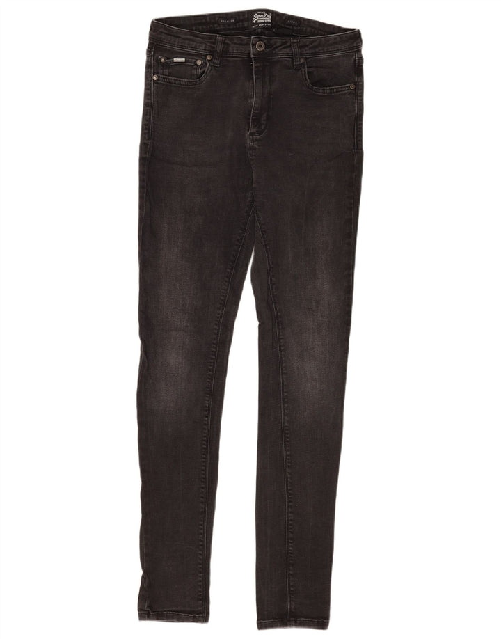 Superdry Γυναικείο Skinny Jeans W32 L34 Γκρι βαμβακερό