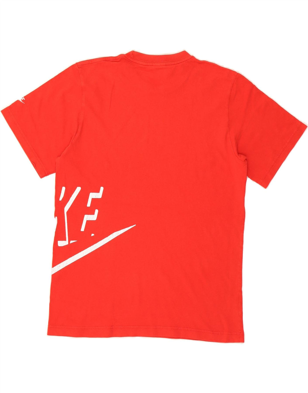 NIKE Mens Graphic T-Shirt Top UK 38/40 Medium Red Vintage Nike and Second-Hand Nike from Messina Hembry 